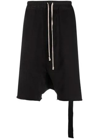 Rick Owens DRKSHDW шорты с низким шаговым швом