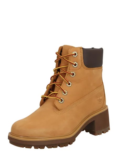 Ботильоны на шнуровке Timberland Kinsley, карамель/темно-коричневый