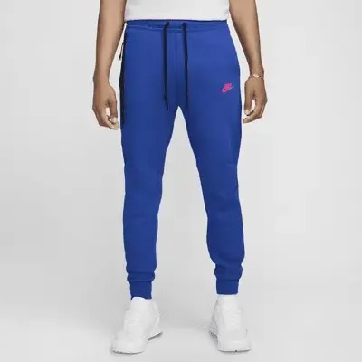 Джоггеры Nike Sportswear Tech Fleece, цвет Game Royal/Hyper Pink