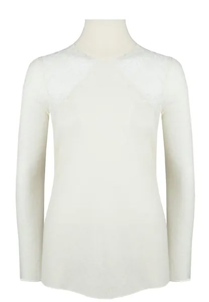 Водолазка женская Ermanno Scervino 116054 белая 44 IT