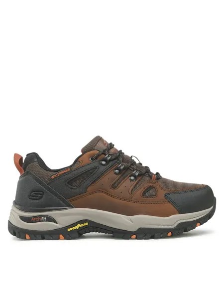 Полуботинки Argosa Skechers, коричневый