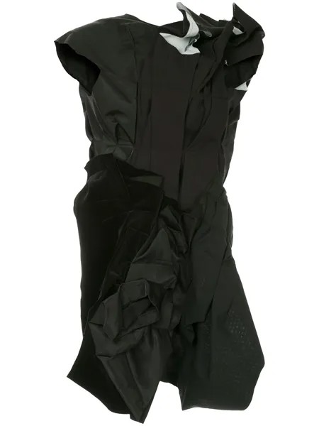Comme Des Garçons Pre-Owned deconstructed two way top