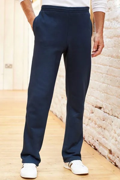 Спортивные брюки с прямым подолом – длина 31 дюйм Cotton Traders, синий