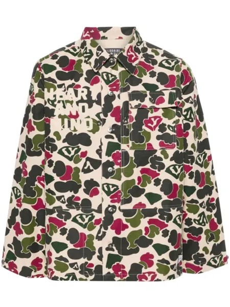 Billionaire Boys Club куртка Duck Camo, зеленый
