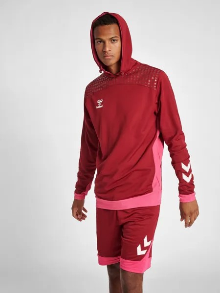 Толстовка HMLLEAD POLY HOODIE Hummel, цвет biking red