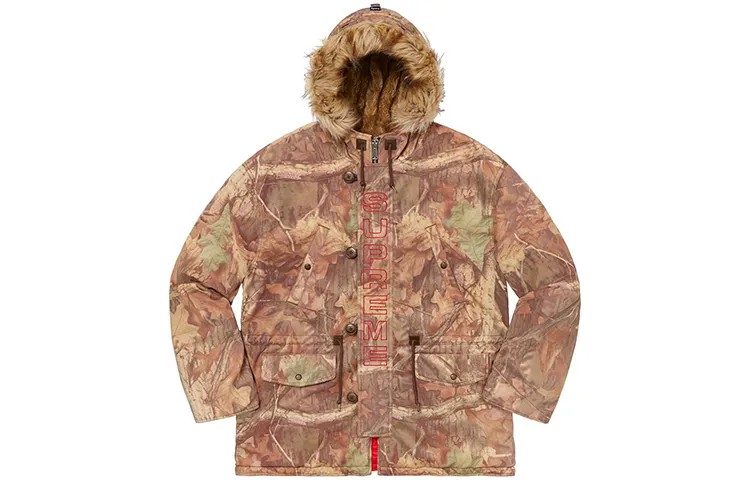 Осень/Зима 19 Парка Пальто Унисекс Supreme