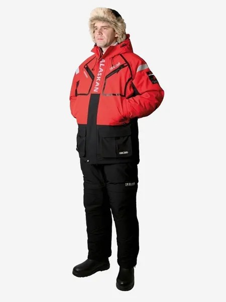Костюм зимний Alaskan Cherokee поддерживающий XL красный/черный, Красный