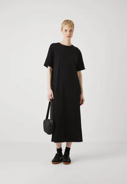 Платье из джерси Onlmay Life Oversize Dress Tall Only, черное