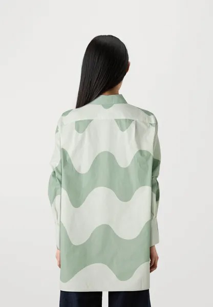 Блузка на пуговицах NILA LOKKI Marimekko, серый