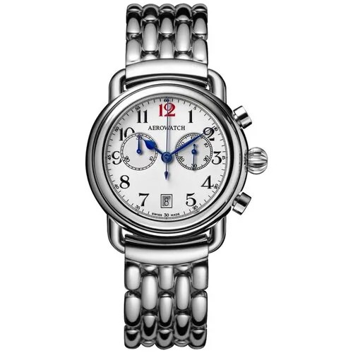 Наручные часы AEROWATCH 83926 AA04 M, серебряный
