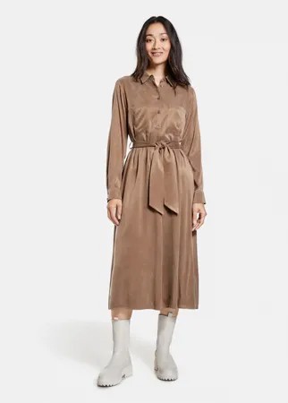 Платье-рубашка из струящейся ткани GERRY WEBER