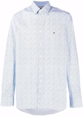 Tommy Hilfiger рубашка в мелкую точку