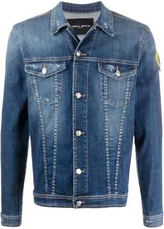 Frankie Morello джинсовая куртка на пуговицах с вышивкой