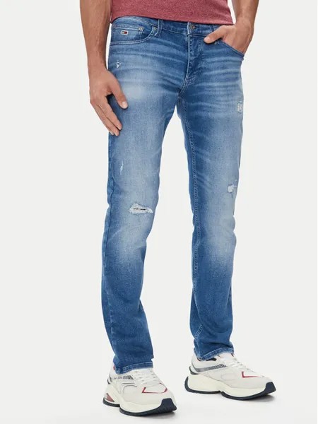 Джинсы узкого кроя Tommy Jeans, синий