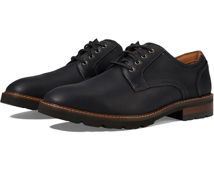 Оксфорды Florsheim Renegade Plain Toe Oxford, цвет Black Crazy Horse