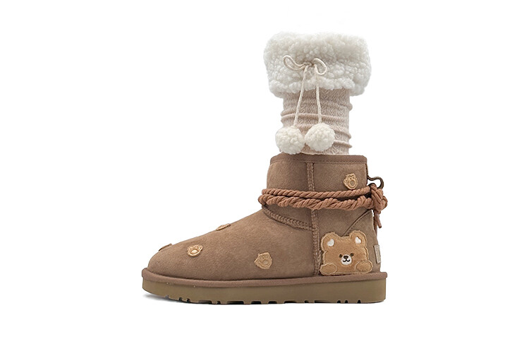 CLASSIC MINI Зимние ботинки женские коричневые Ugg