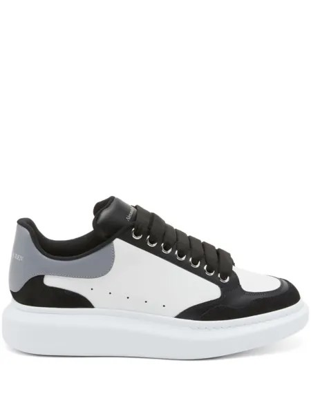 Alexander McQueen кеды в стиле колор-блок, белый