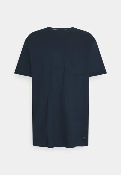 Футболка базовая BHNASIR ORGANIC TEE Blend, цвет dress blues