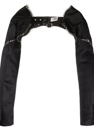 Comme Des Garçons Noir Kei Ninomiya жакет болеро с пряжкой спереди