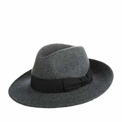 Шляпа Herman, размер 61, серый