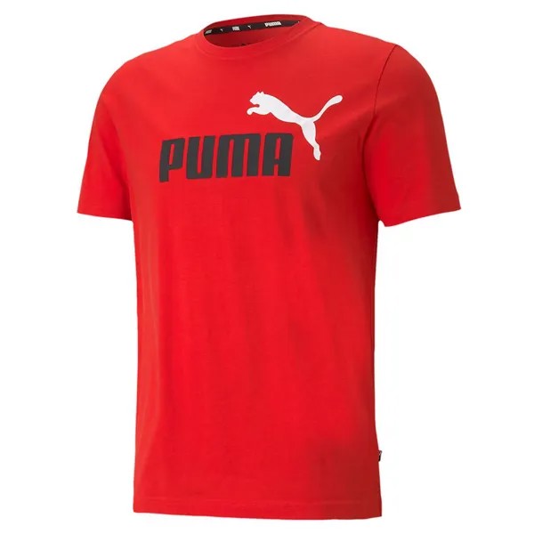 Футболка с коротким рукавом Puma Essential+ Logo, красный