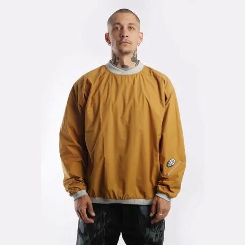 Пуловер Hombre Nino Nylon Pull Over Shirt, размер M, коричневый