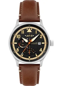 Fashion наручные  мужские часы AVI-8 AV-4101-0B. Коллекция Hawker Hurricane