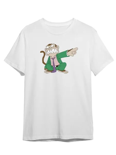 Футболка унисекс Каждому Своё Гриффины/Family Guy/Мультсериал MUGR2 белая 4XL