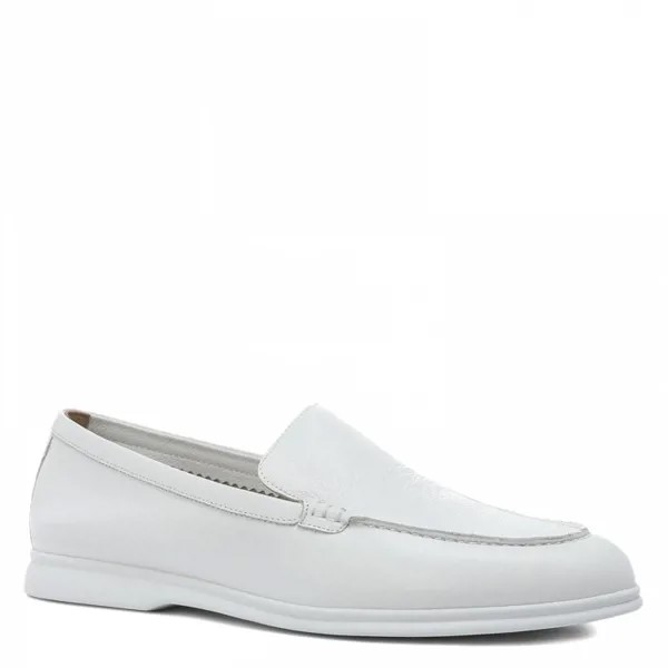 Лоферы мужские Tendance M32055-01A-L белые 44 EU