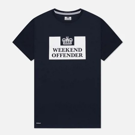 Мужская футболка Weekend Offender Prison Classics New, цвет синий, размер S