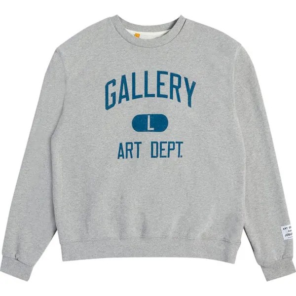 Толстовка Gallery Dept. Art Department Crewneck, серый