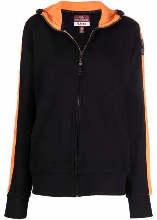 Parajumpers худи на молнии с нашивкой-логотипом