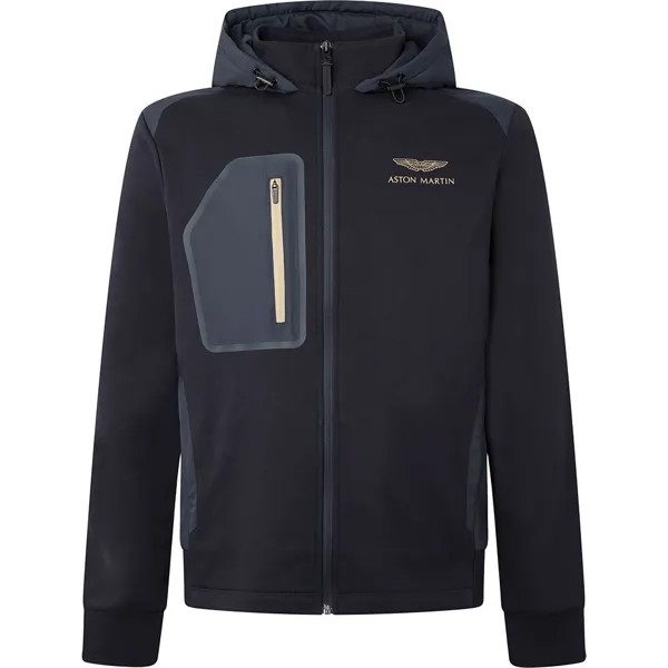 Толстовка Hackett Amr Travel Full Zip, синий