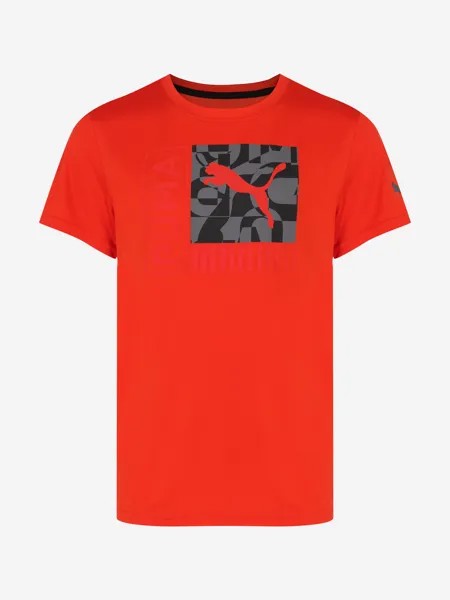 Футболка для мальчиков PUMA Fit, Оранжевый