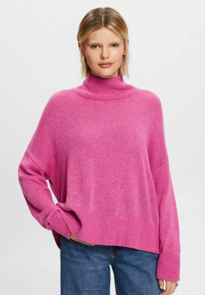 Свитшот Esprit, цвет pink fuchsia