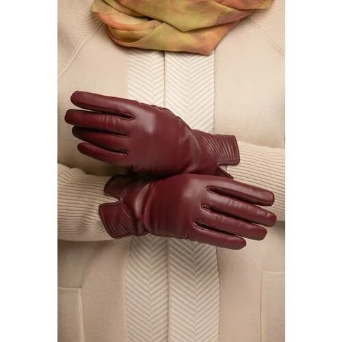 Перчатки Montego, размер 7, бордовый