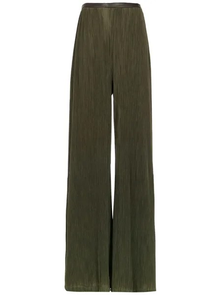 Adriana Degreas Pleated wide trousers