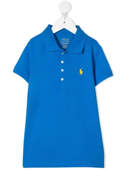 Ralph Lauren Kids рубашка поло с вышивкой Polo Pony