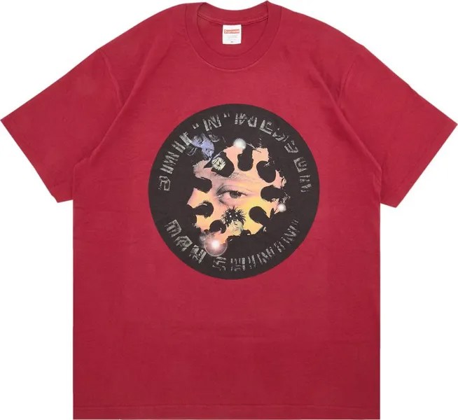 Футболка Supreme Dah Shinin' Tee 'Cardinal', красный