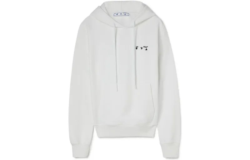 SS22 Толстовка унисекс белая Off-White, белый