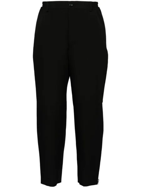 Comme des Garçons Homme Deux фактурные брюки, черный