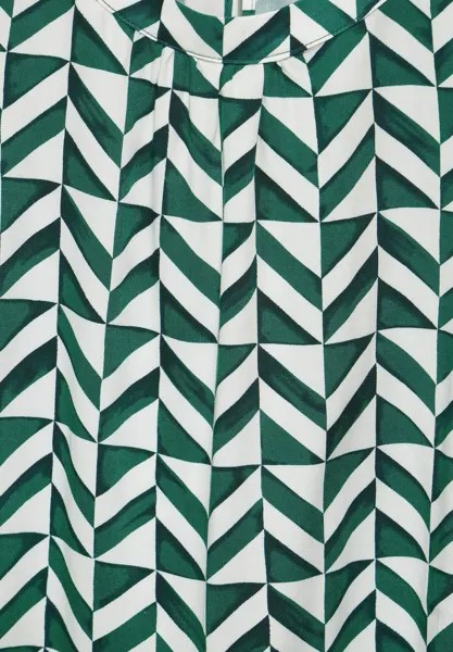 Летнее платье Print Ärmellos Street One, темно-зеленый