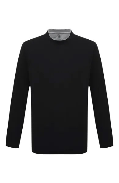 Хлопковый лонгслив Brunello Cucinelli