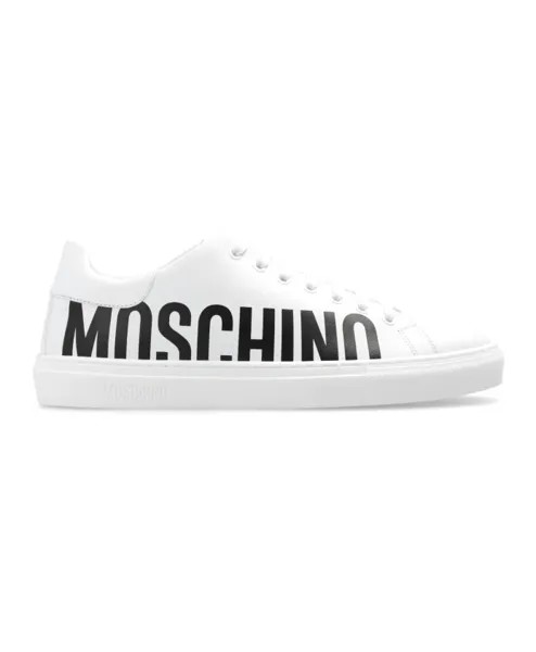 Кроссовки с логотипом Moschino, белый