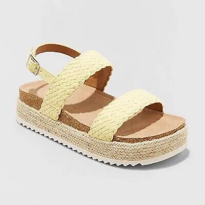 Сандалии Romee Footbed для девочек - арт-класс Желтый 3