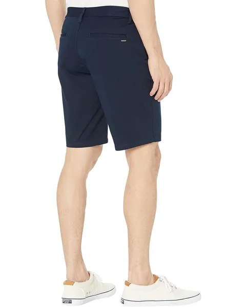 Шорты RVCA Week-End Stretch Shorts, цвет Navy Marine