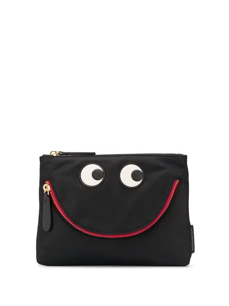 Anya Hindmarch клатч Eyes на молнии