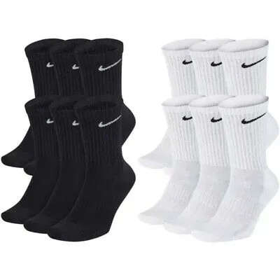 Мужские носки Nike Dri-Fit Everyday Cushioned Athletic Fitness Crew Training Socks