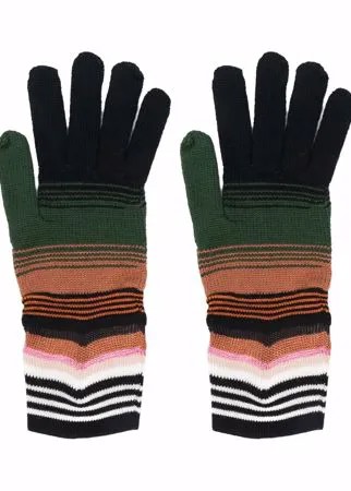 Missoni полосатые перчатки