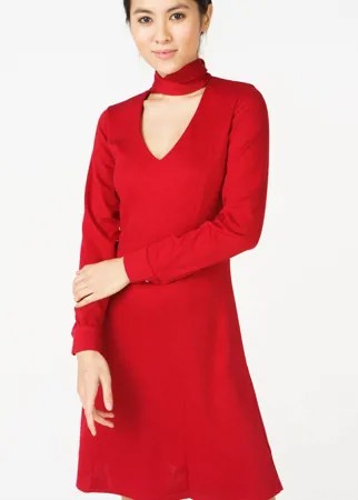 Вечернее платье женское AScool DRESS2101 красное 42 RU
